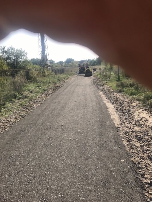 устройст дорог асфальтной крошка ,вторичны асфальт,отсыпка дорог,срез