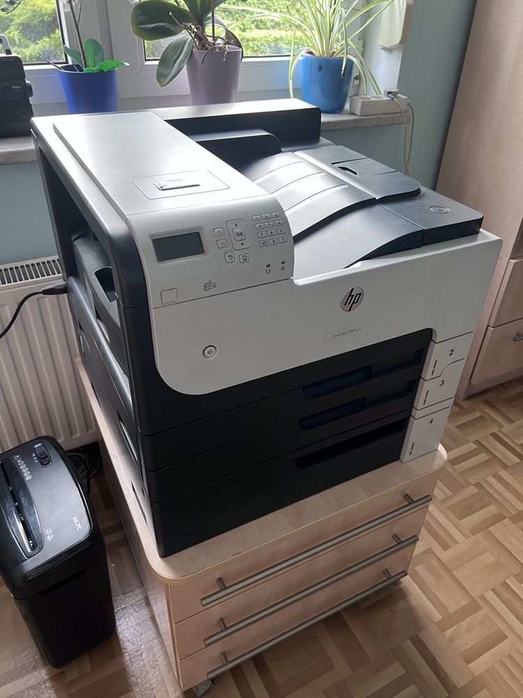 Drukarka HP m712 4 szuflady 135000 stron