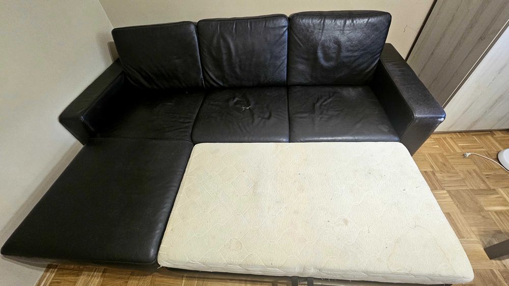 Skórzany narożnik ODDAM