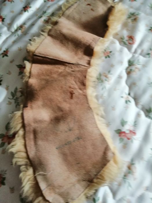 Gola em pele vison, raposa e carneira