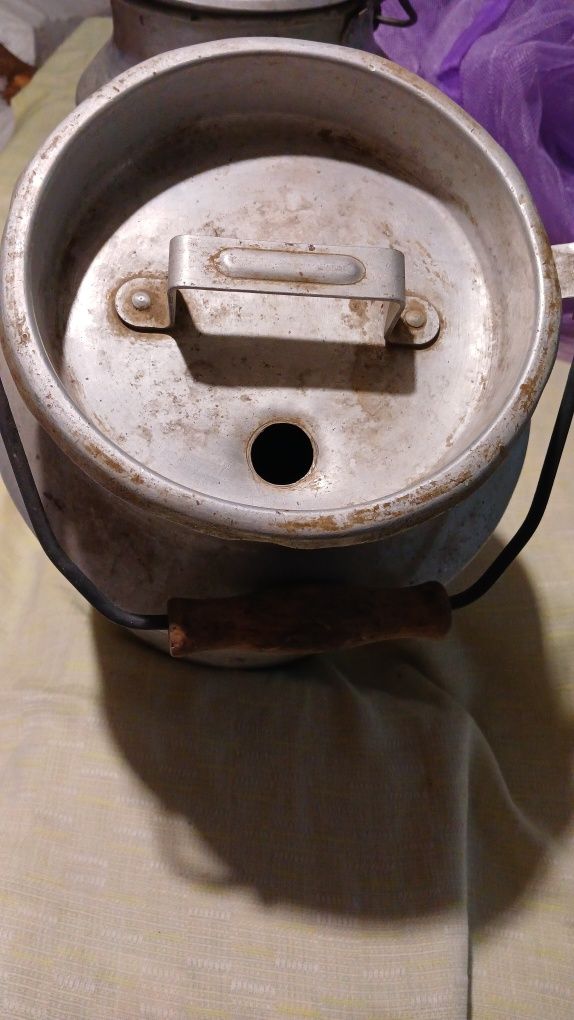 Бидоны аллюм. 10 л,разные