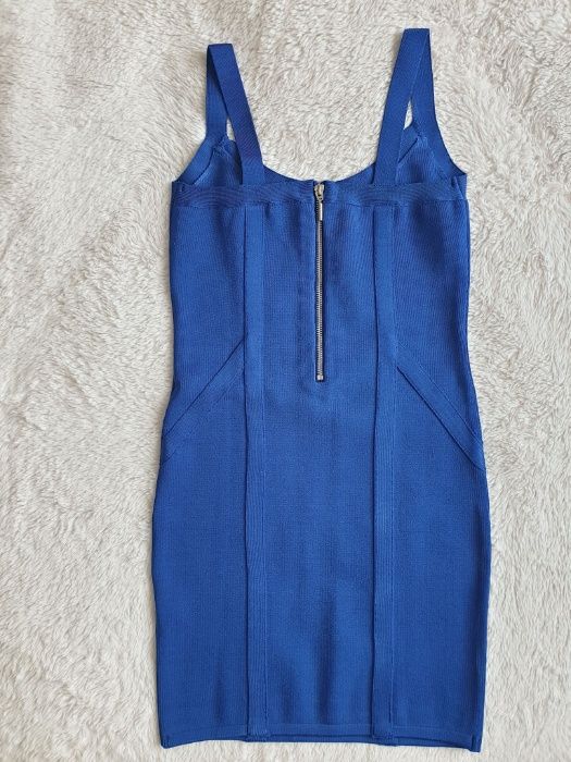 Guess sukienka S granatowa bodicon slim