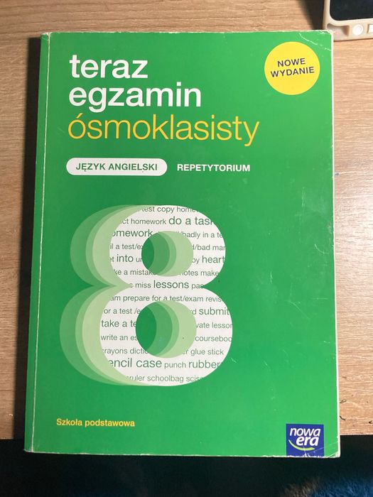 Repetytorium z języka angielskiego dla klasy ósmej Nowa Era
