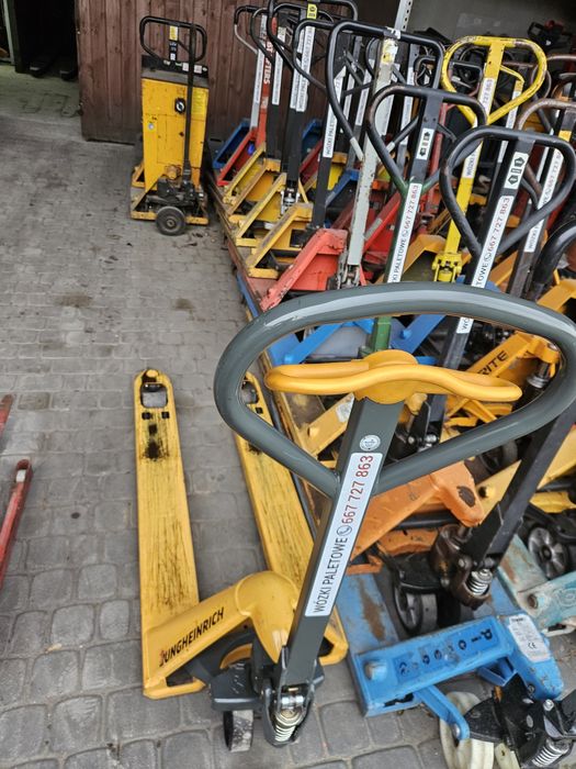 Wózek paletowy paleciak Jungenricht paleciak sztaplarka AM 2200