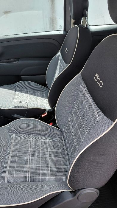 Fiat 500 1.2Lounge Automatico Pouco km irrepreensível