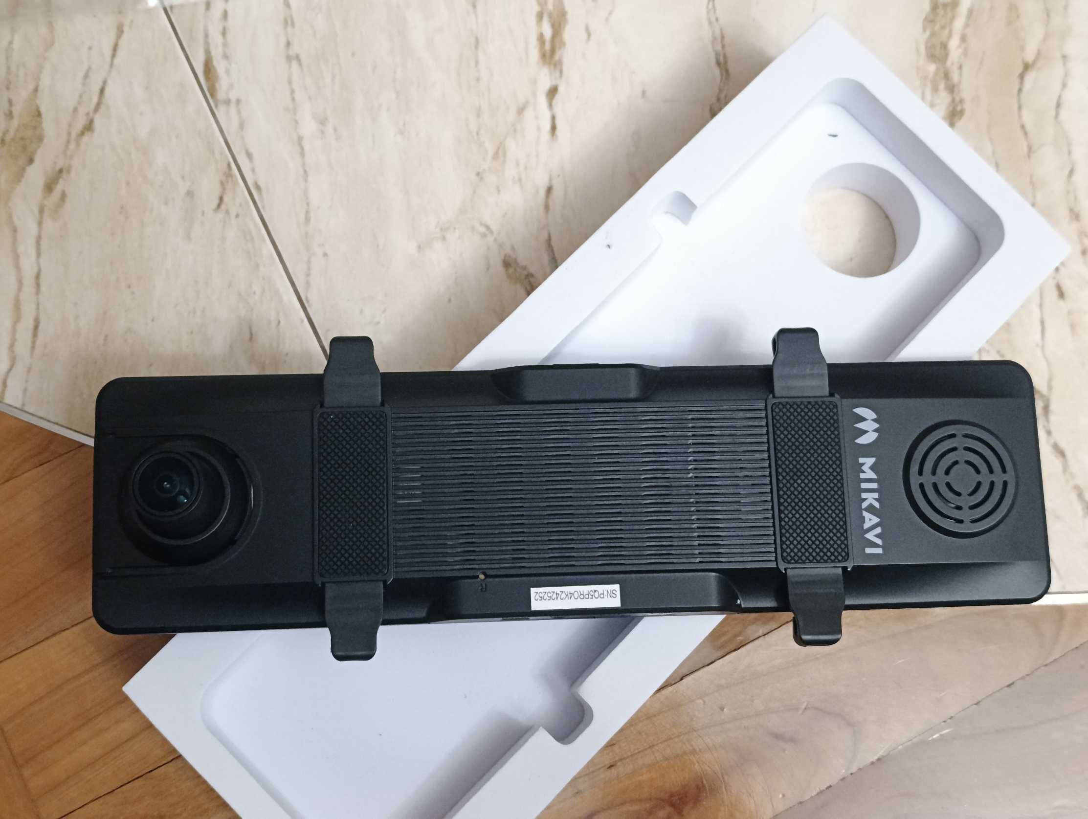 Kamera samochodowa Mikavi PQ5 PRO 4K  wideorejestrator lusterko