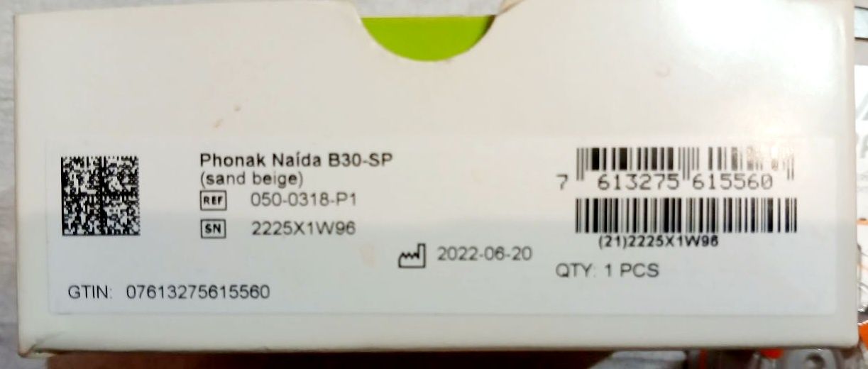 Слуховий апарат Phonak Naida B30 SP