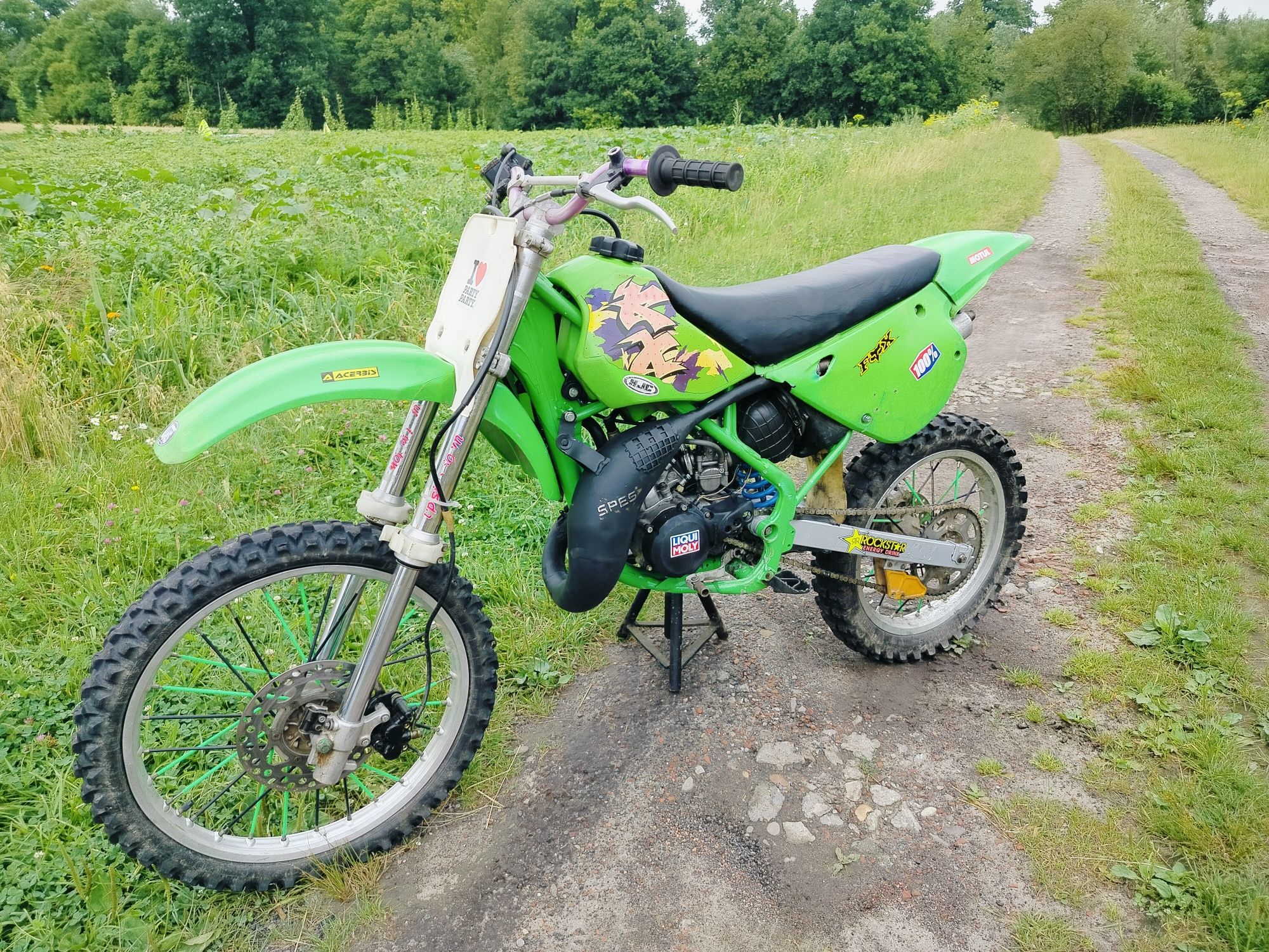 Cross Kawasaki kx80 2t ładny stan 2000rok cr,yz,rm