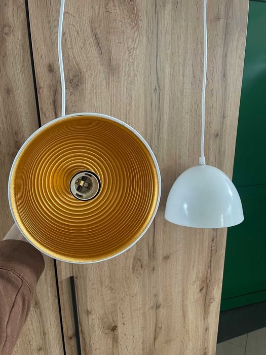 Nowa lampa wisząca komplet 2szt. biała