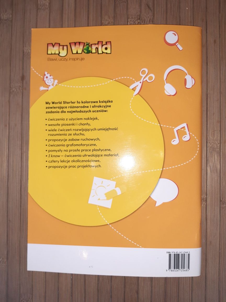 My World starter, książka ucznia z ćwiczeniami