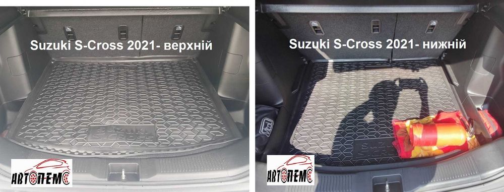 Коврик в багажник Suzuki Vitara  Grand Ignis S-Cross Swift SX4 Skywell