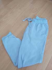 Niebieskie spodnie dresowe dresy xs sinsay 34