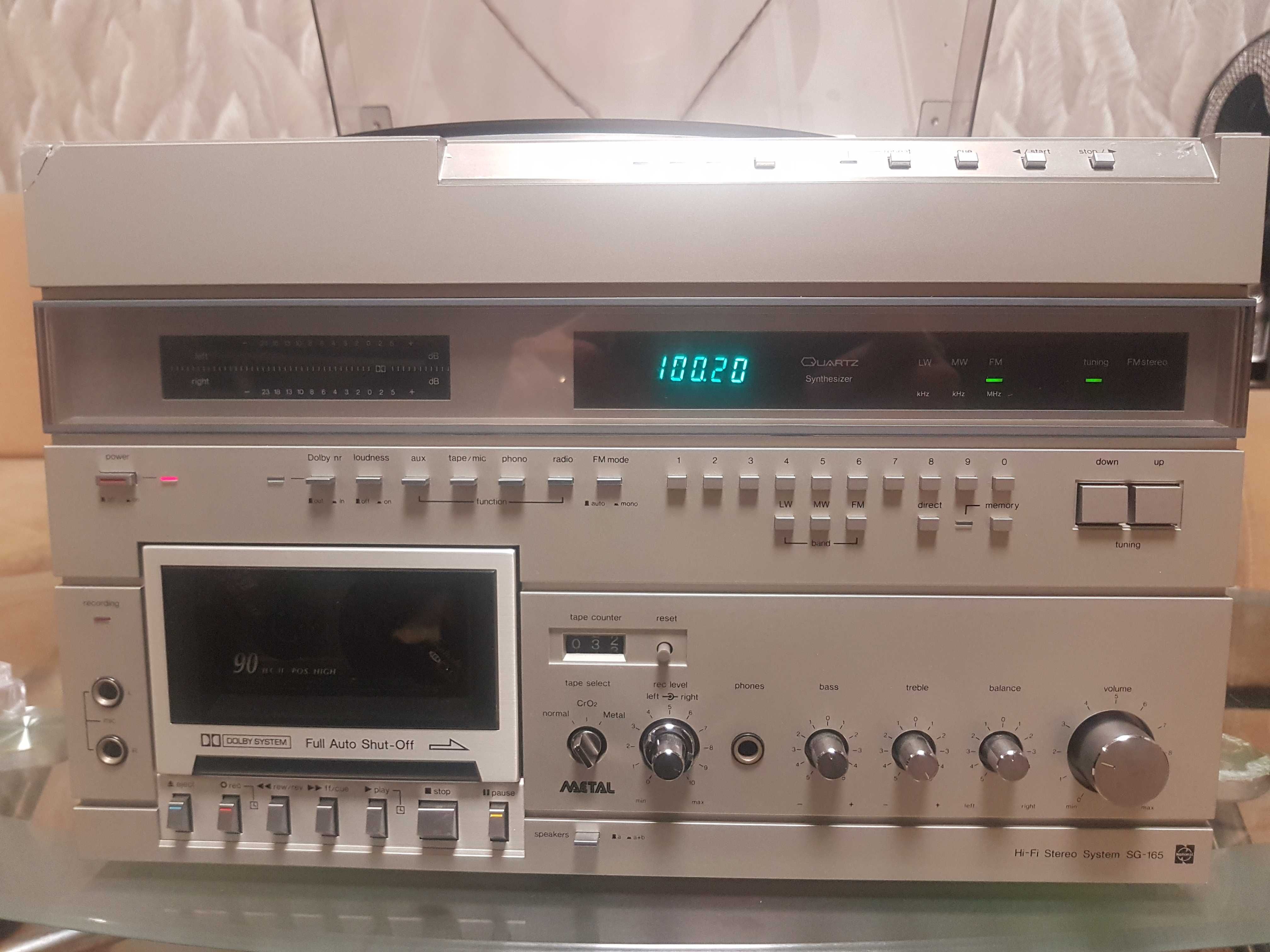 Стерео-музыкальная система Panasonic SG-165 Vintage made in Japan