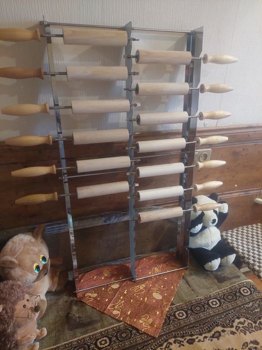 Підставка під валики шампурт для кюртошів, тридельників