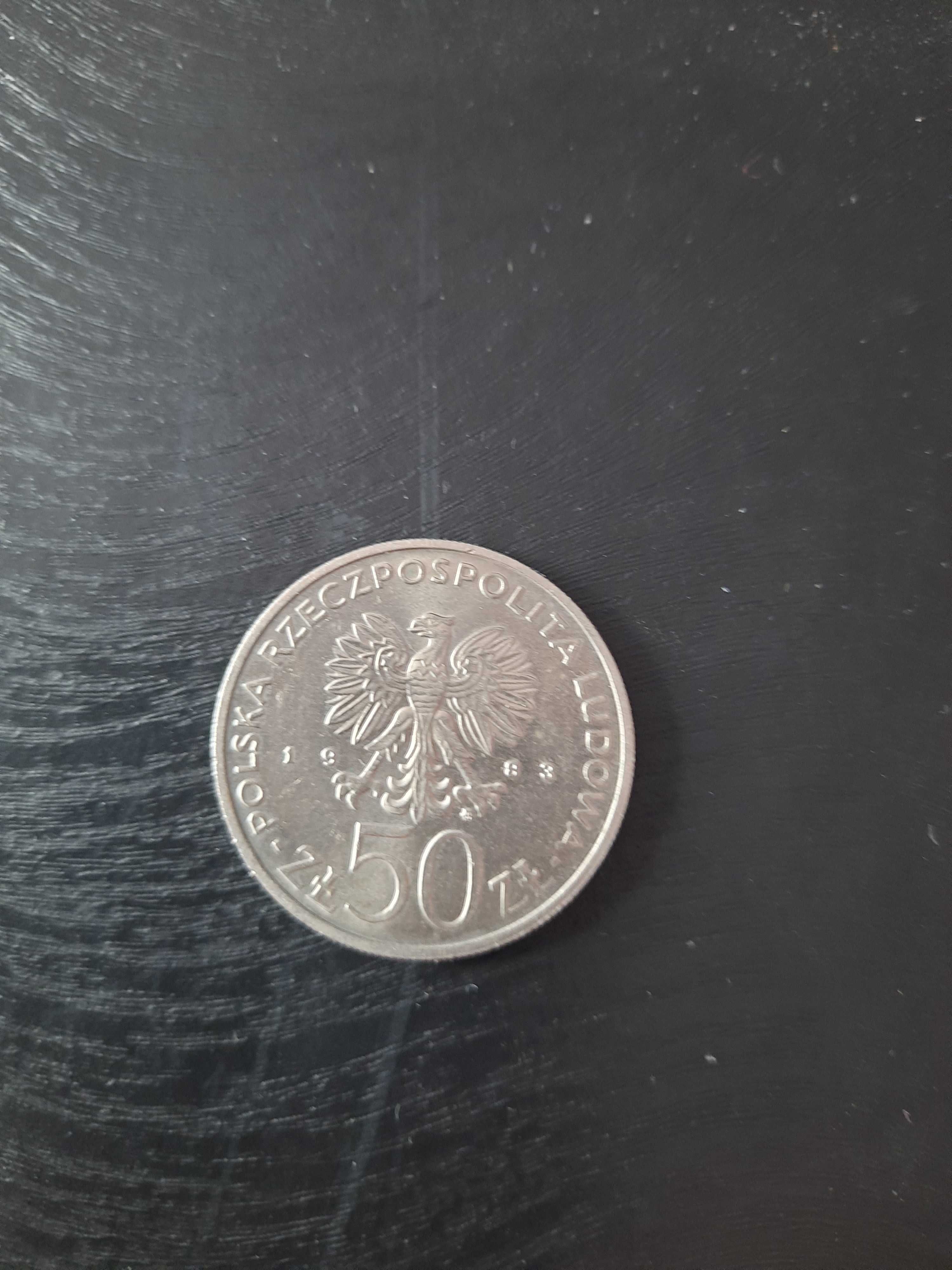 Moneta 50 zł – 150 lat Teatru Wielkiego z 1983 r.