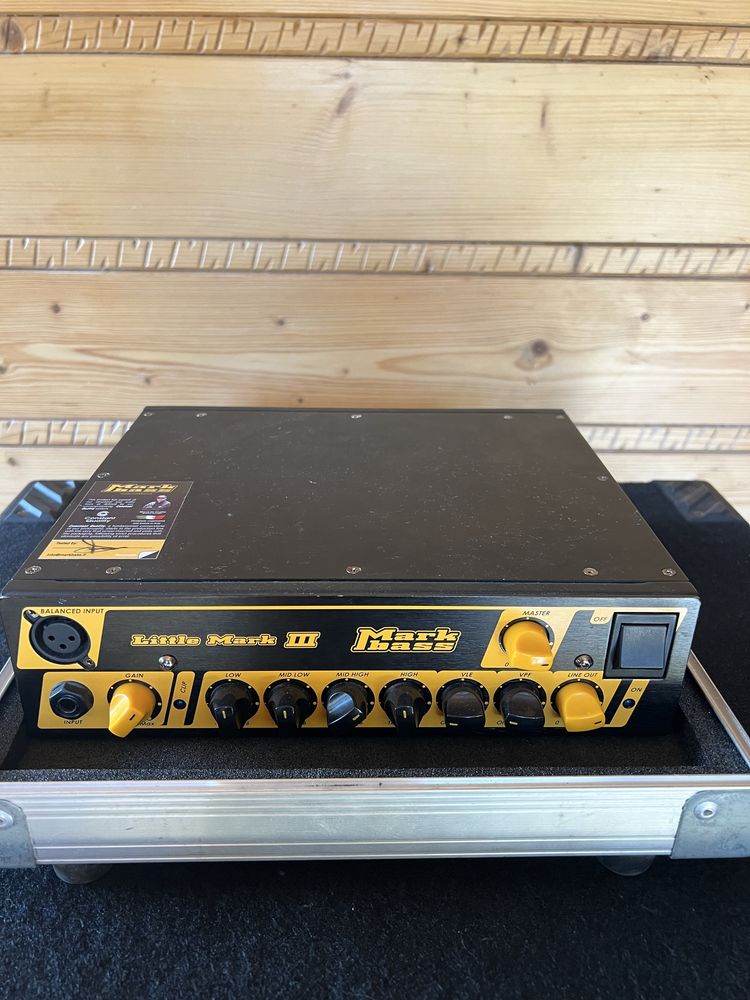 Head Basowy MarkBass Little mark III Twardy Case