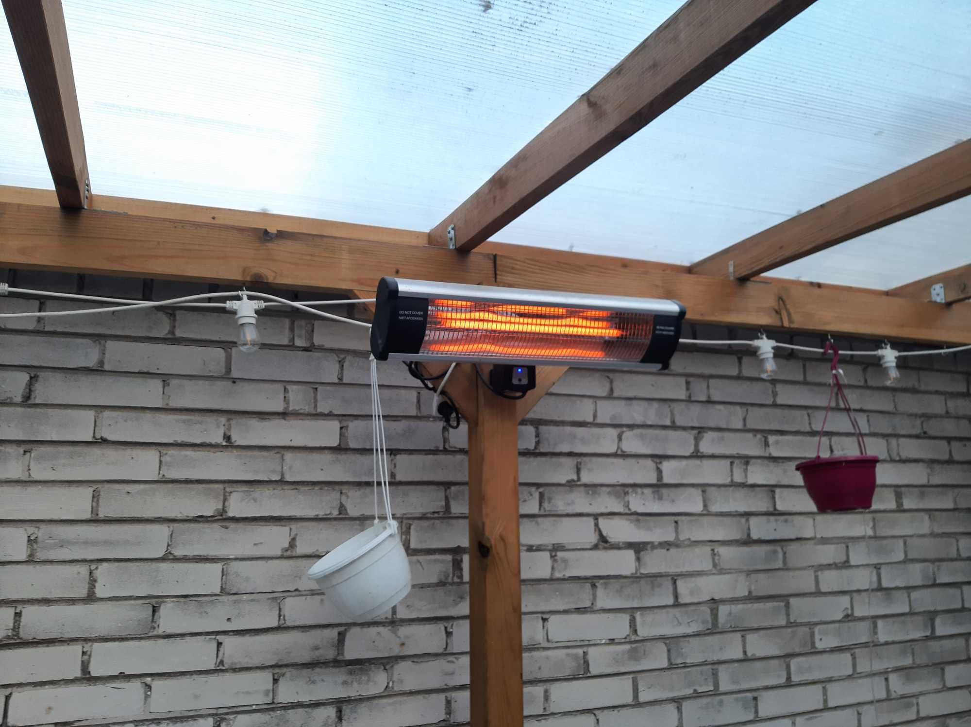 Sunred Promiennik grzewczy wiszący Carbon 1800W