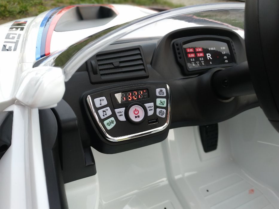 Auto na Akumulator BMW M6 GT3 # "KLIMATYZACJA " PILOT # SKÓRA