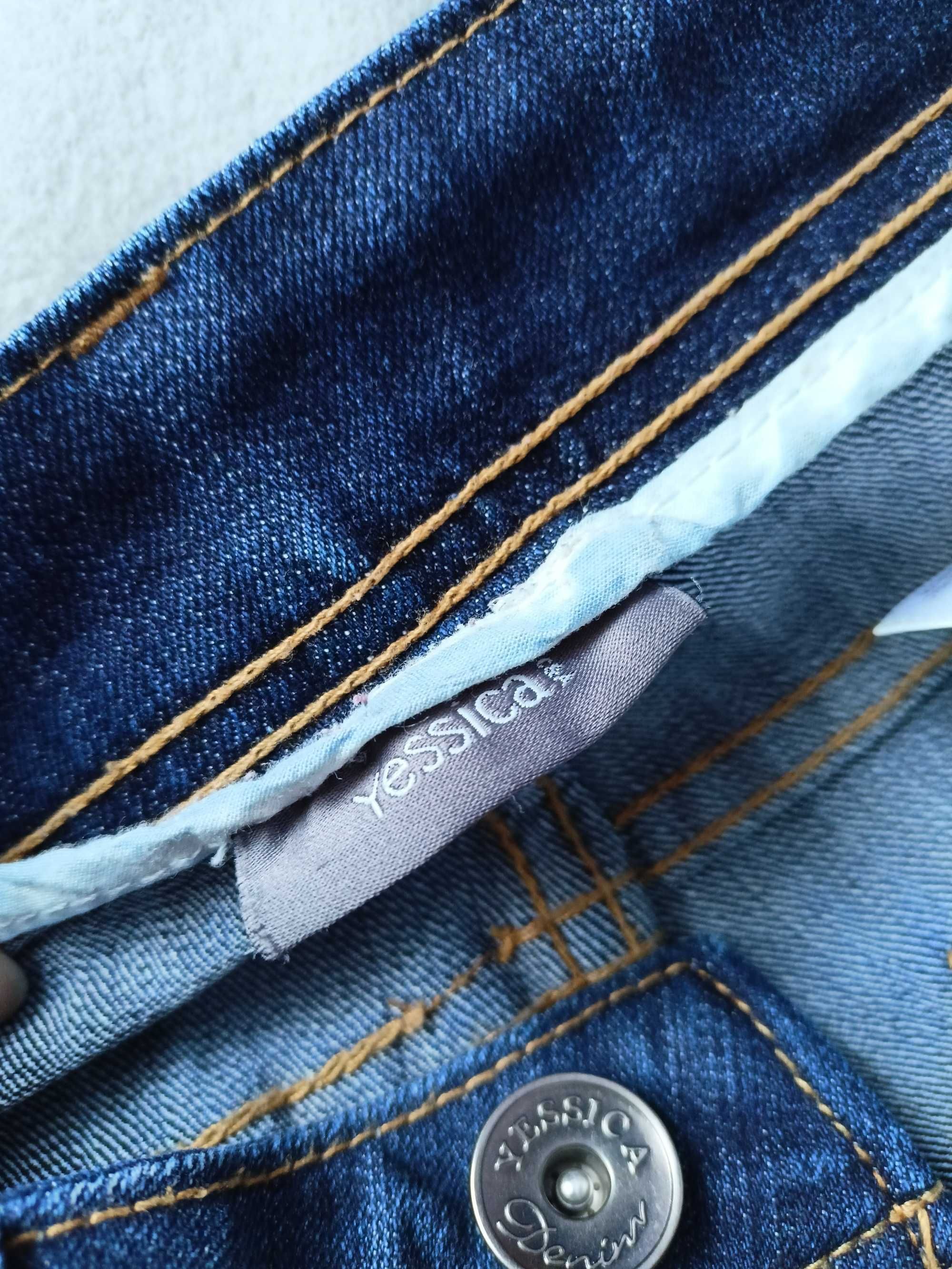123/Jeansy C&A damskie skinny leg rozm 36