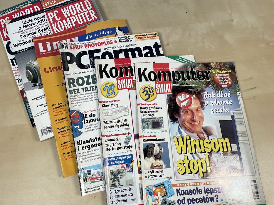 State czasopisma magazyn komputerowy gazeta PC komputerowe 6 szt.