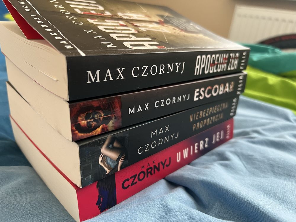 Max Czornyj pakiet książek
