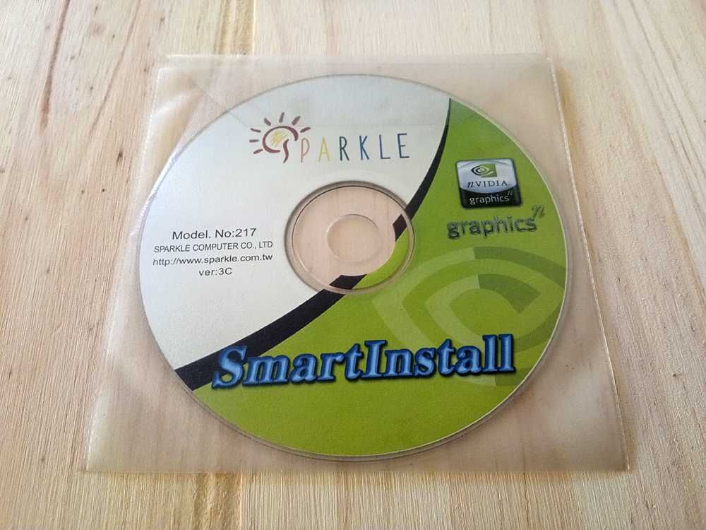 CD-ROM Drivers - Placa Gráfica Sparkle nVidia Graphics