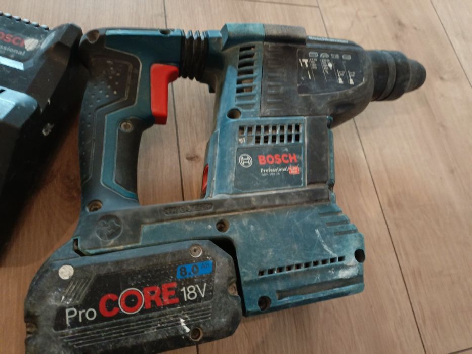 Młotowiertarka akumulatorowa Bosch GBH 18v-26 akumulator młot