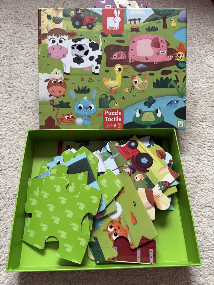 Puzzle sensoryczne Janod