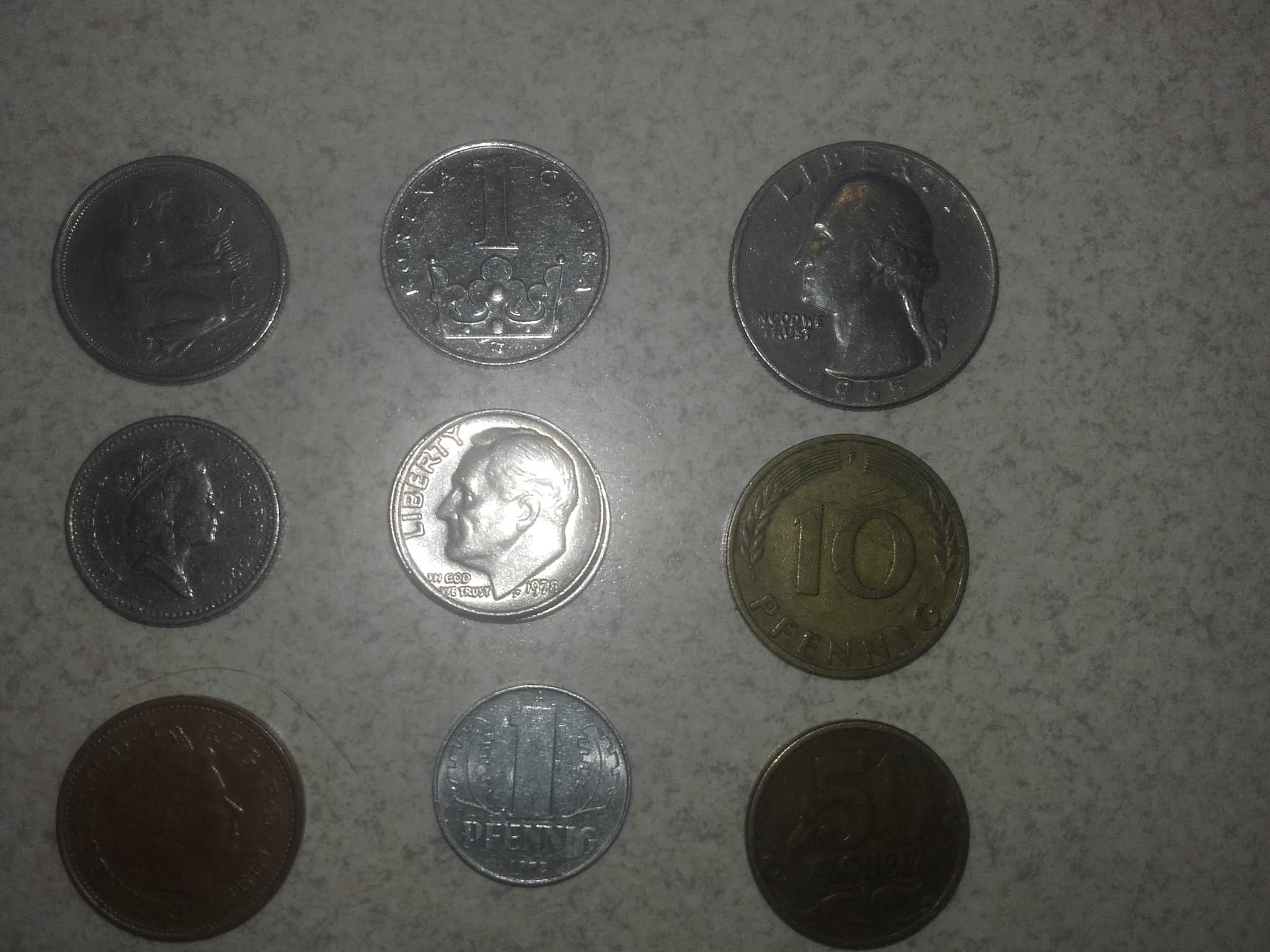 NUMIZMATYKA Stare pieniądze monety i banknoty KOLEKCJA CENA ZA CAŁOŚĆ