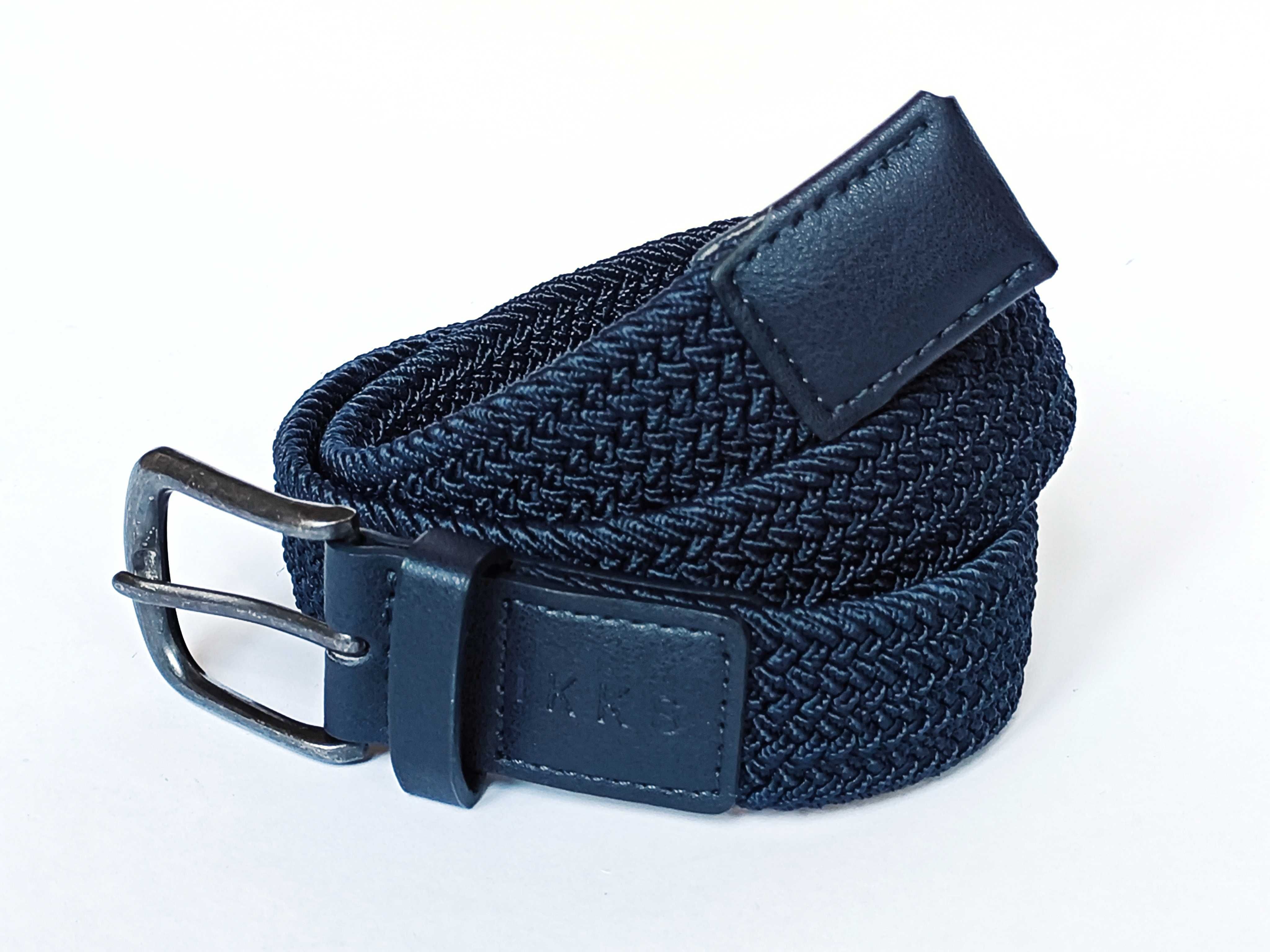 Cinto elástico azul escuro para criança da marca IKKS, Novo