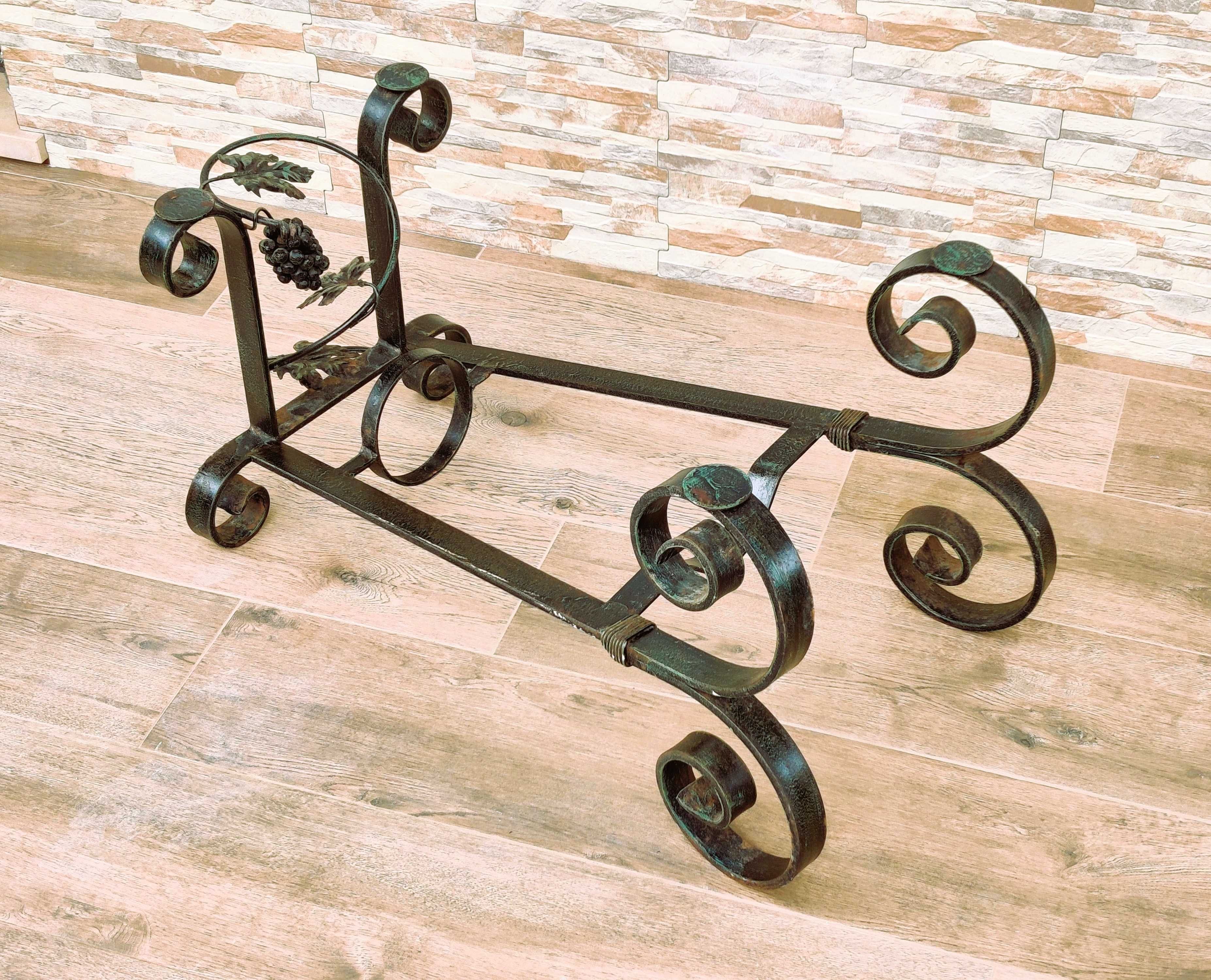 Suporte de mesa em Ferro Forjado
