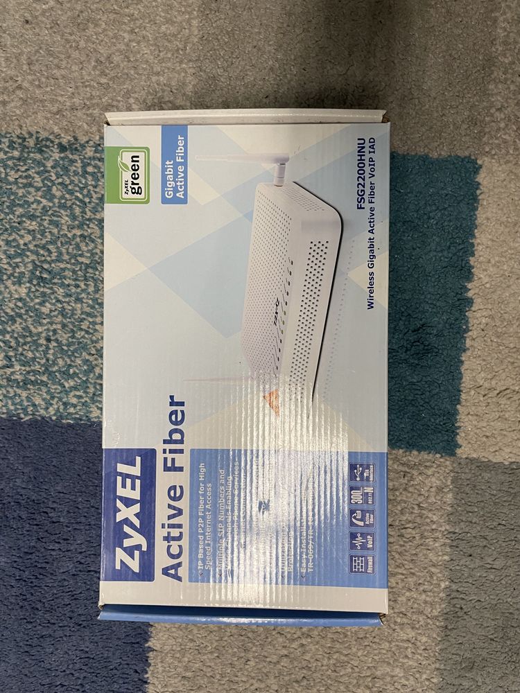 Nowy Router ZyXEL Active Fiber FSG2200HNU