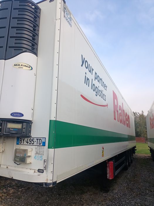 chłodnia Schmitz z przegrodą