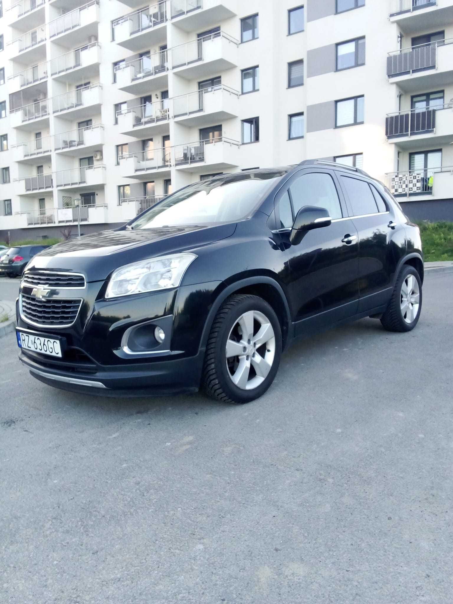 Chevrolet  Trax  napęd  4x 4  jak  (Opel Mokka)