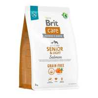 Brit Care Dog GF Senior & Light 3 кг з лососем для старіючих собак