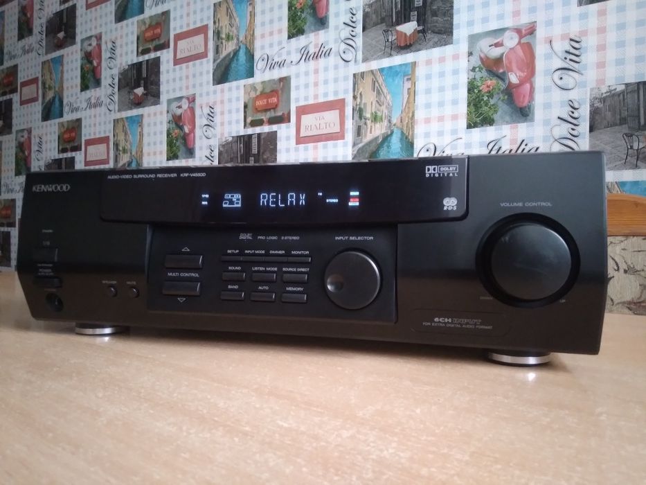 Функциональный японский Kenwood KRF-V4550D,2×60 Вт,гарантия!