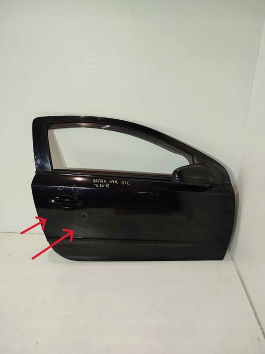 DRZWI PRAWY PRZÓD PRAWE PRZEDNIE OPEL ASTRA H GTC 04-08 Z20R