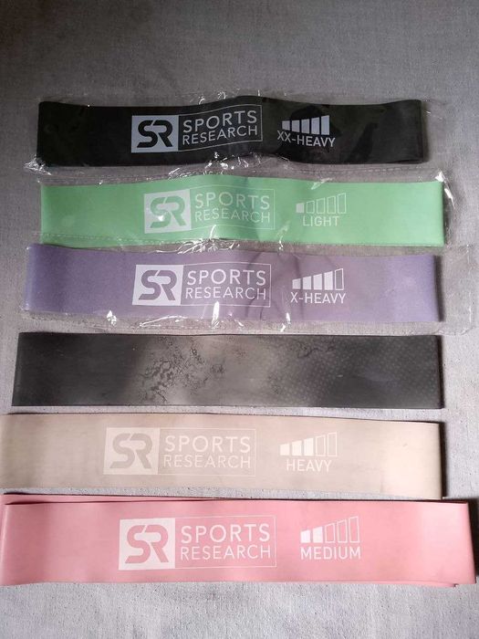 Гантелі 1 кг., фітнес гумки Sports Research, М'яч для фітнесу