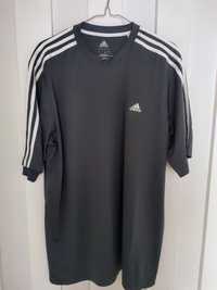 Stalowoszary t-shirt męski Adidas