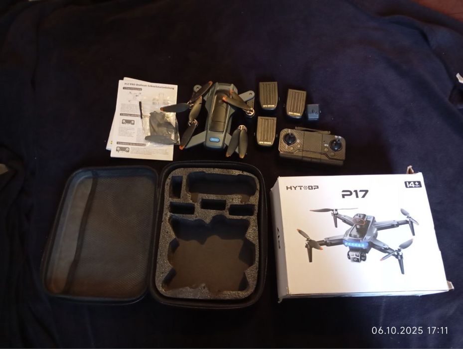 дрон p17pro hytobp з gps