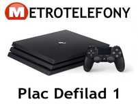 UŻYWANA Konsola Playstation 4 PRO PS4 PRO 1tb czarna - METRO CENTRUM -
