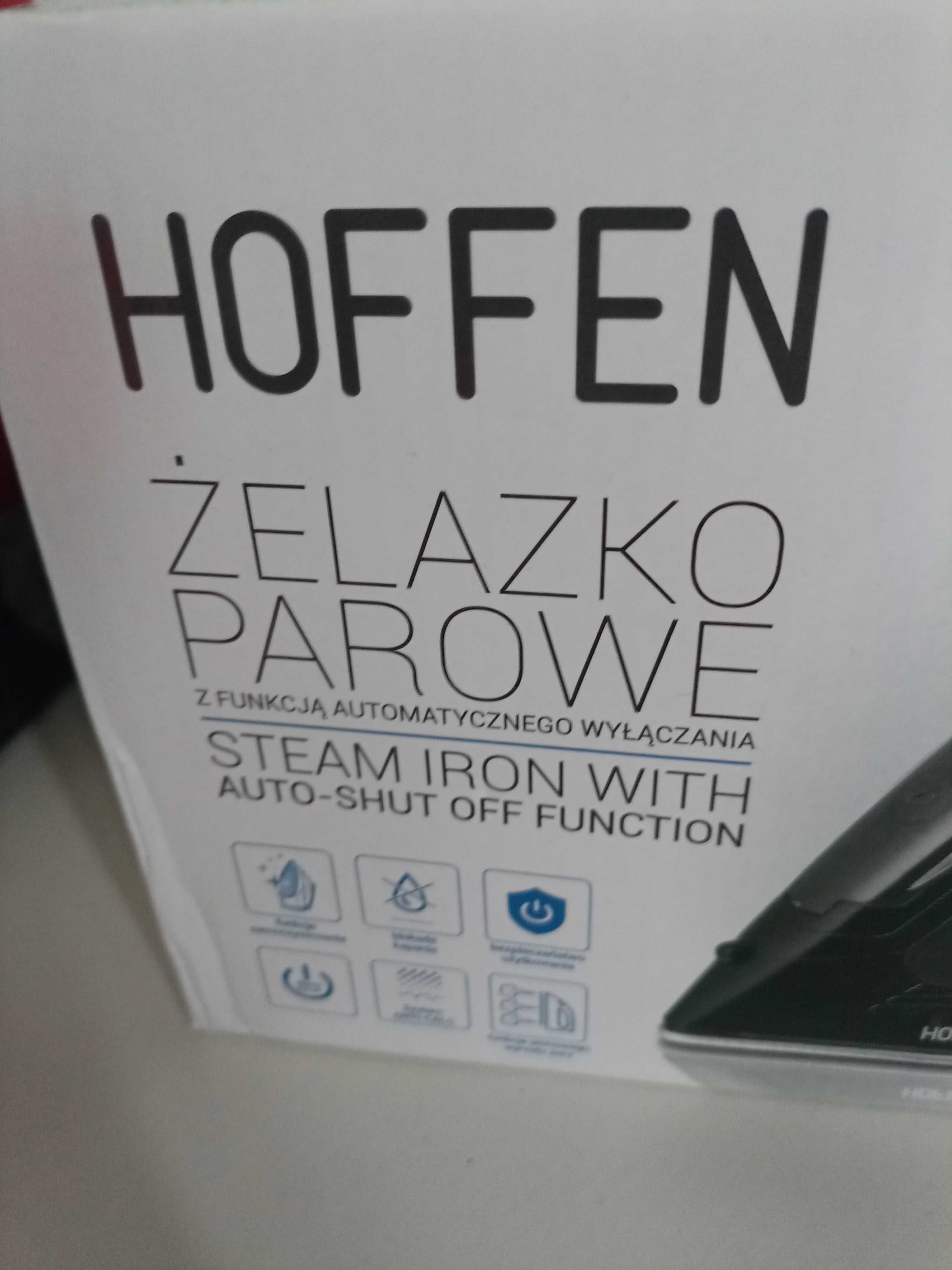 Nowe żelazko parowe do prasowania HOFFEN SI-2098 moc 2400W