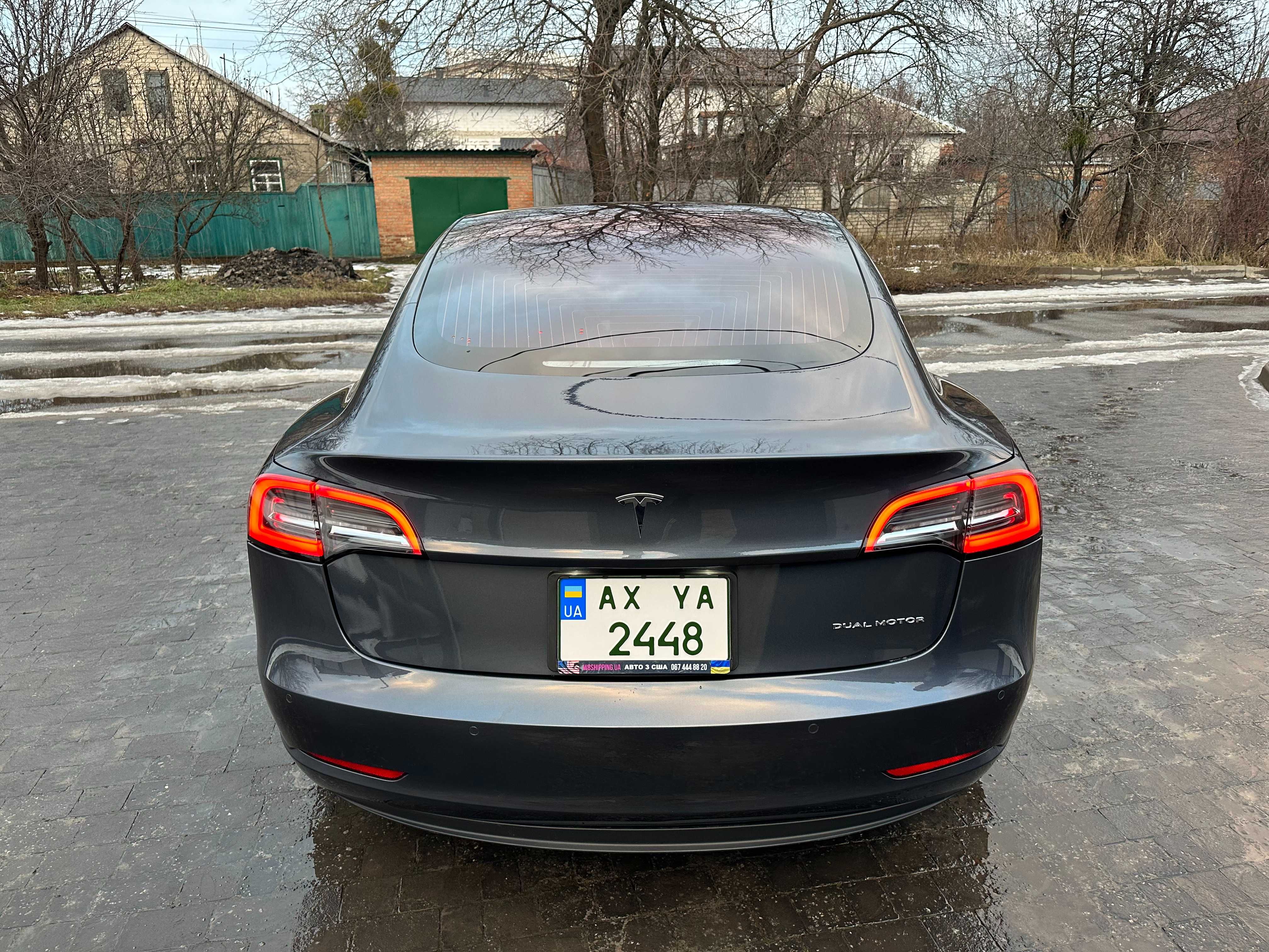 Tesla Model 3 2018 Gray Long Range Dual Motor