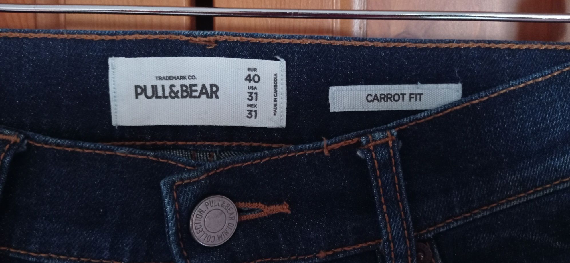 Jeansy Pull and Bear nowe i oryginalne z elastanem za 1/3 ceny rozm.31