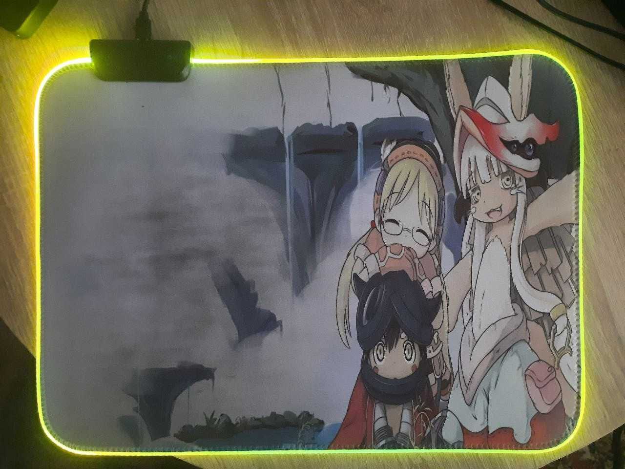 Made in Abyss Коврик для миші с RGB підсвіткою