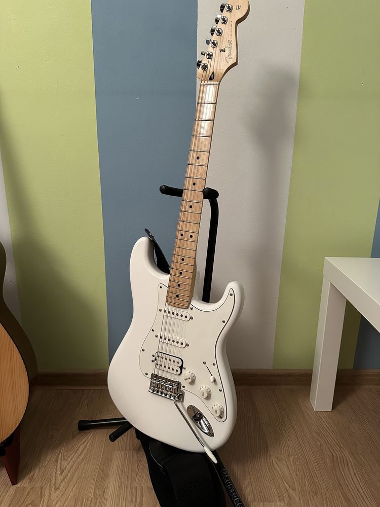 Fender Stratocaster Player Hss Polar White