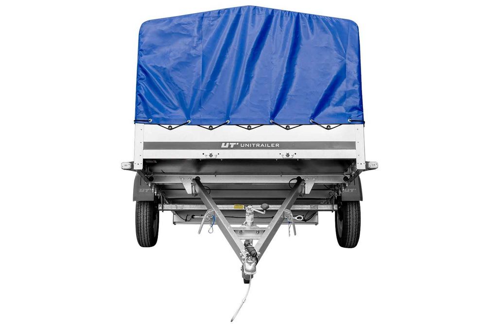 Przyczepka samochodowa GARDEN 265 KIPP 264x150 stelaż H800 + pokrowiec