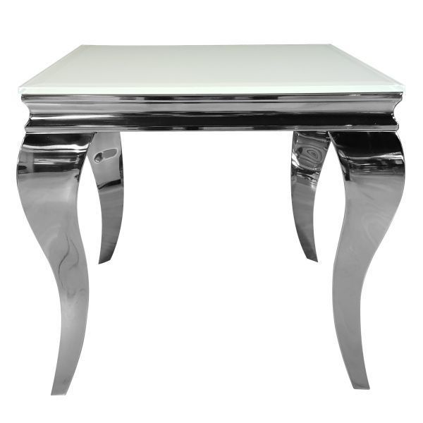 Ława stolik kawowy END 60X60 biały GLAMOUR T 780