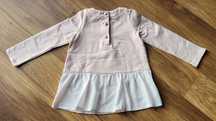 Cienka bluza/tunika z falbanką f. Maggie Zoe - rozm. 3 latka