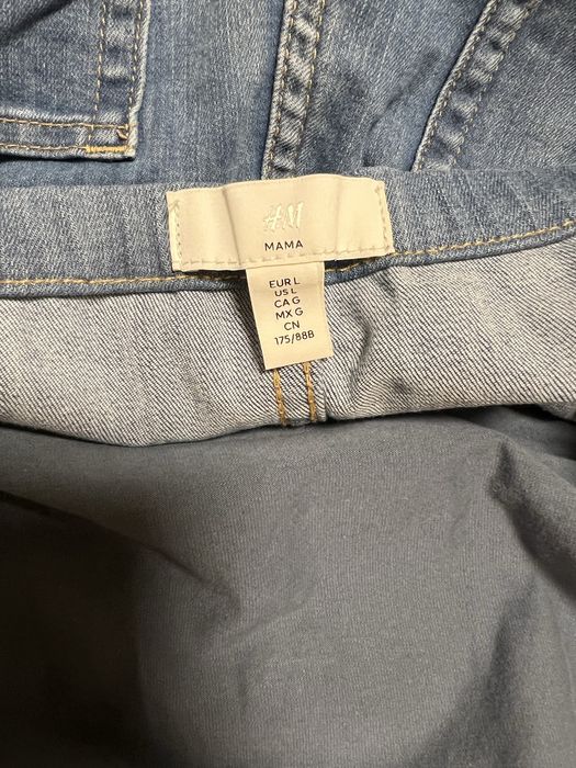 Блакитні джинси для вагітних, розмір Л